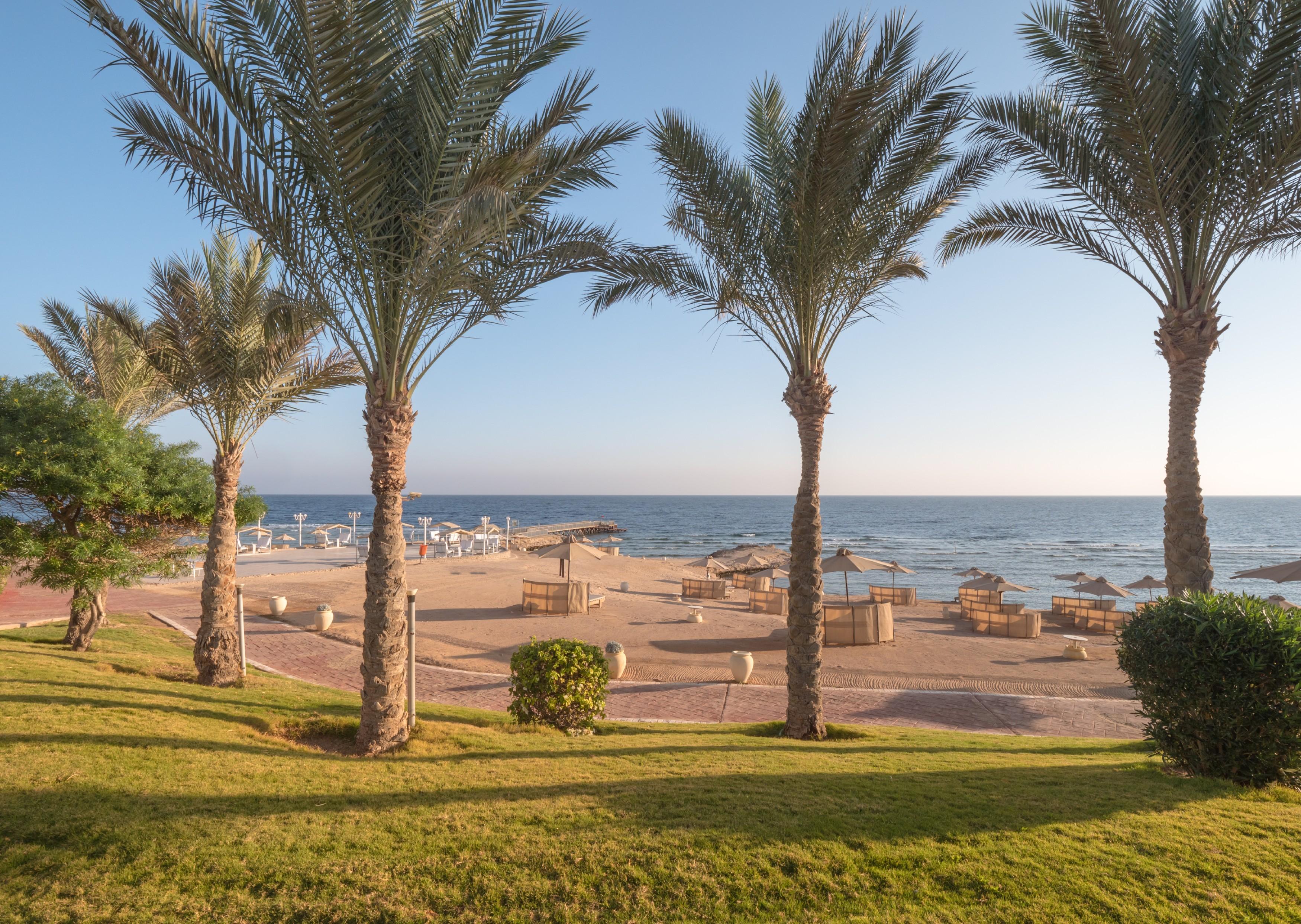 Serenity Makadi Beach Bagian luar foto Beach at the Hilton Sharm El Sheikh
